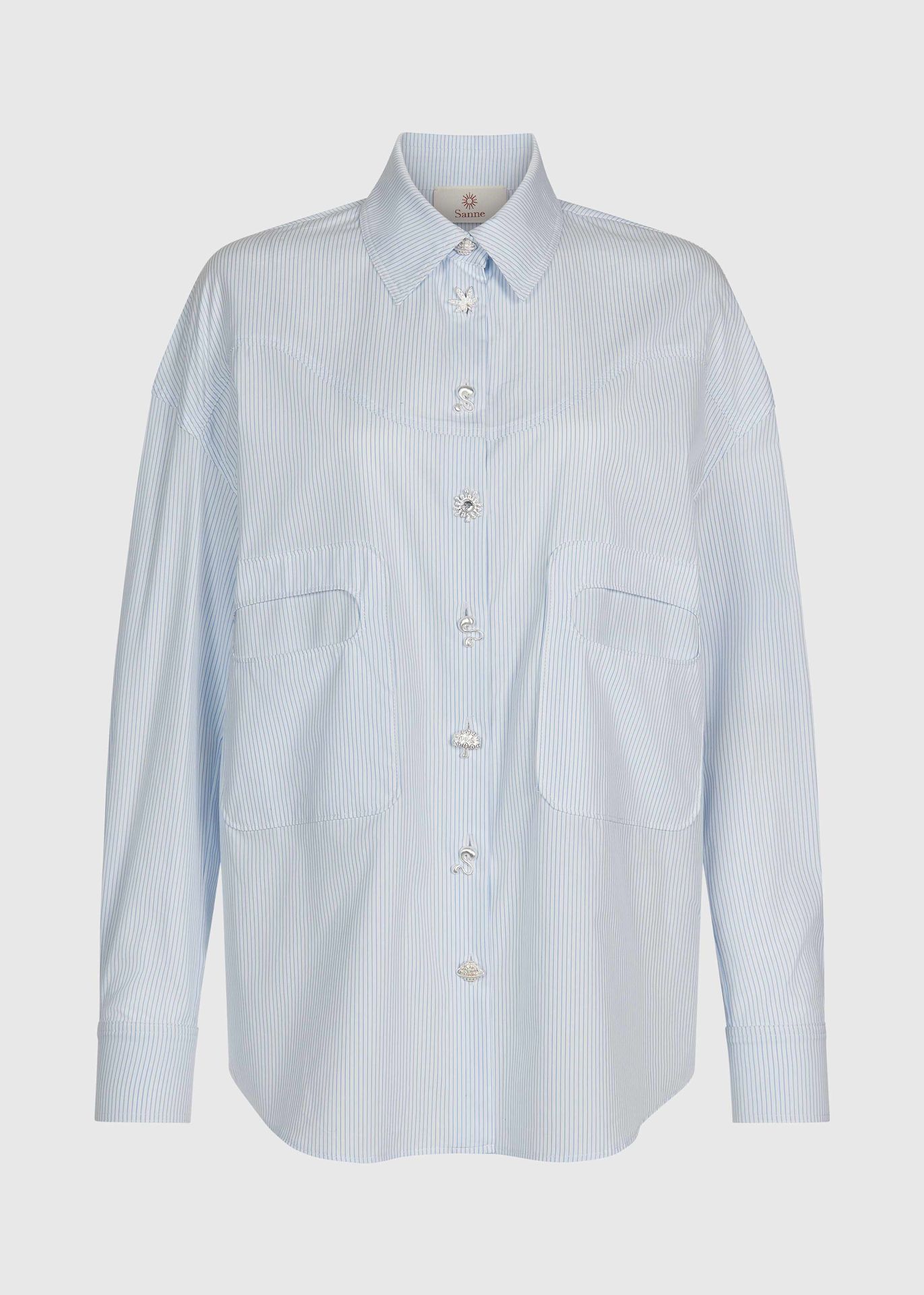 Arizona Striped Shirt (UK6, Blue)