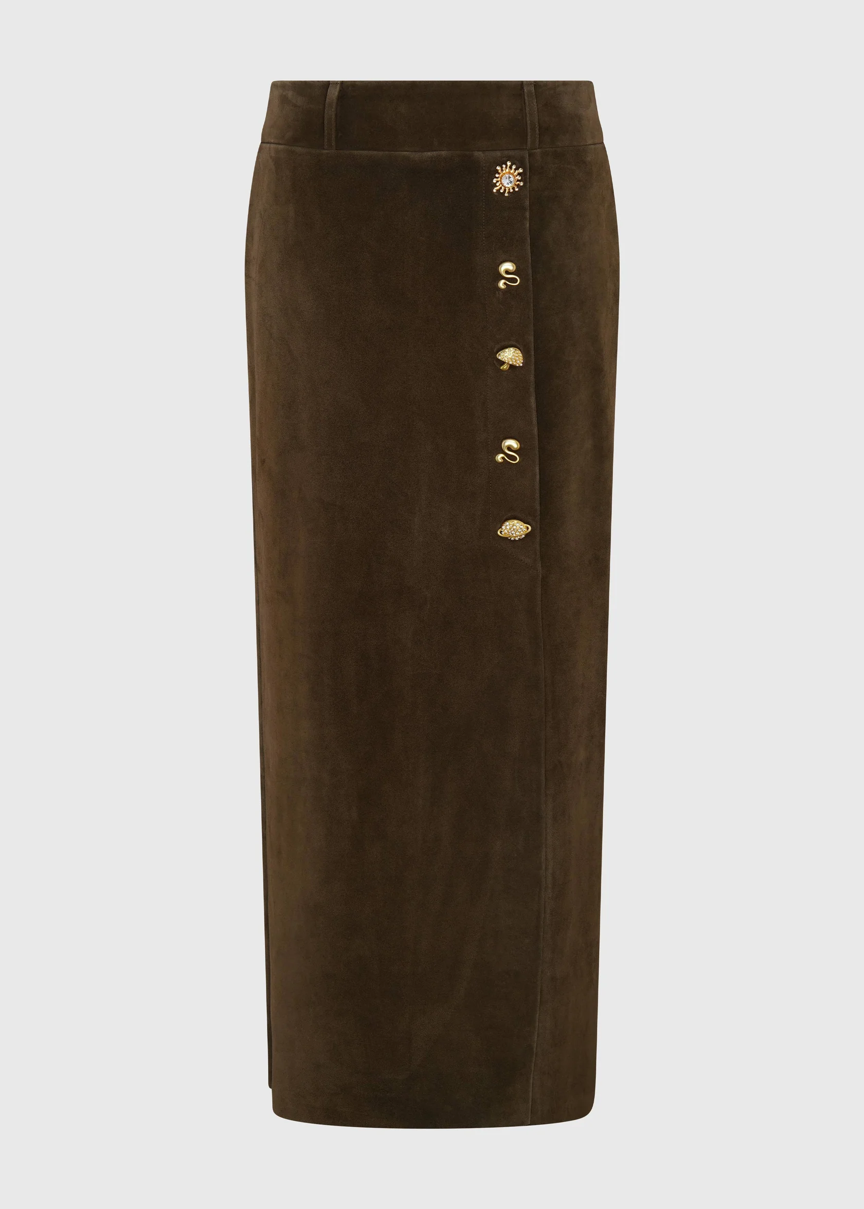Ash Corduroy Trench Coat (UK6)